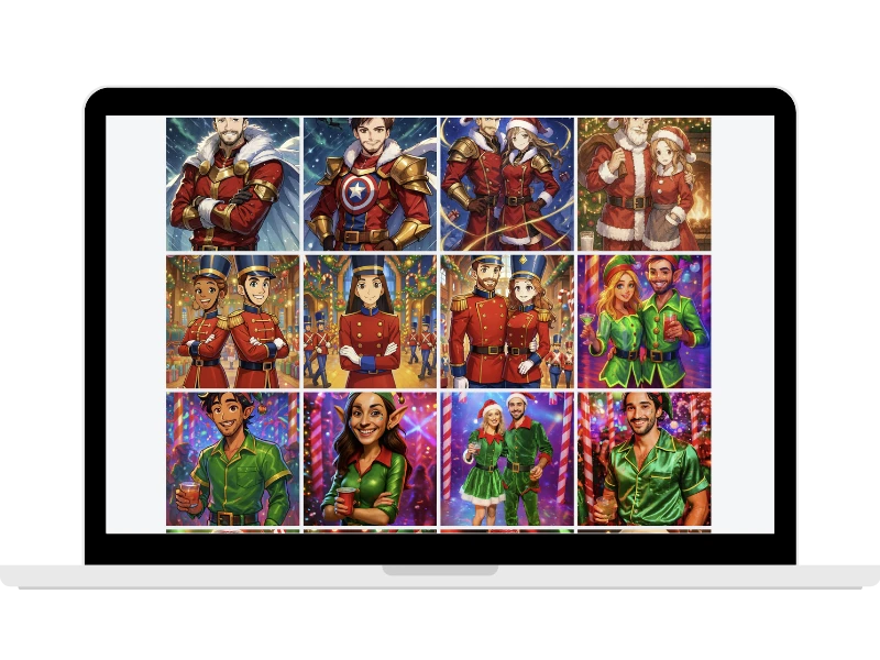 AI Photo Booth Gallery