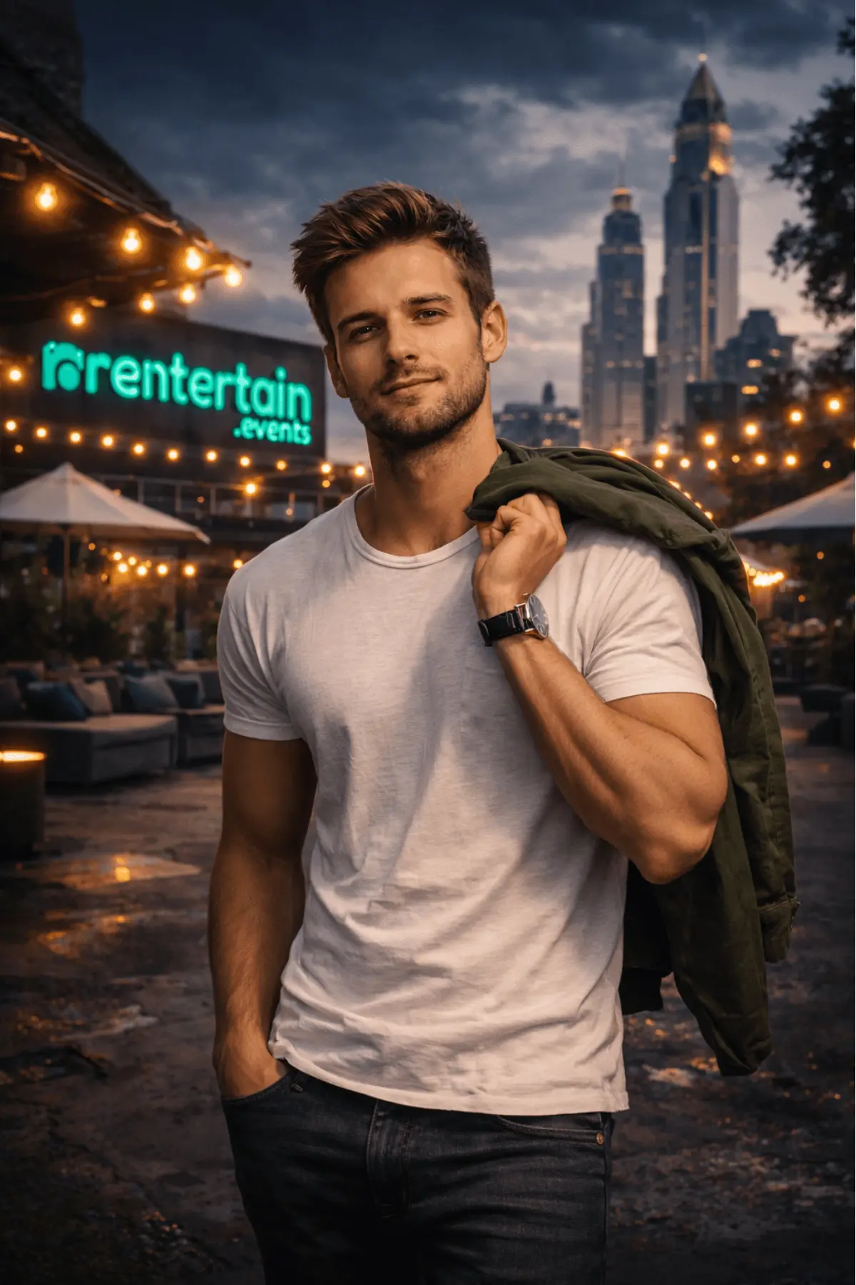 AI Photo Booth Logo Integrated